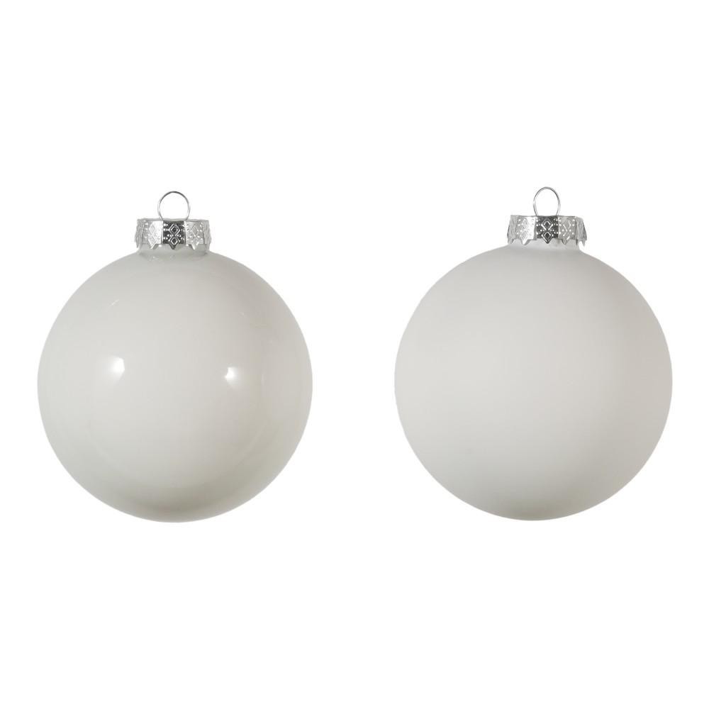 SFERA VETRO MM.80 BIANCO MATT LUDICO